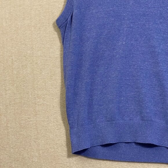 Daniel Cremieux Sweater Vest Men's Medium Blue Signature Collection - Picture 3 of 10